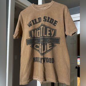 Brown Mötley Crüe Graphic T-Shirt